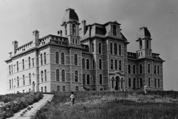 Hall of Languages early photo.