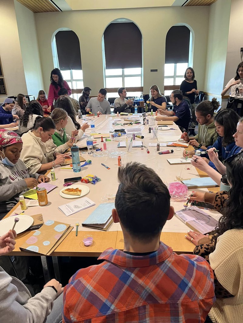 Identities and culture festival crafts large group