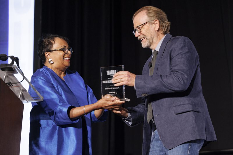 George Saunders Accepting Library of Congress Prize