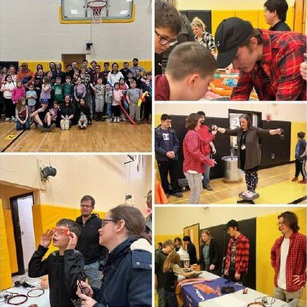 Science Night event collage