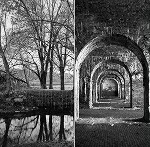 black and white photo of overlooked historical sites