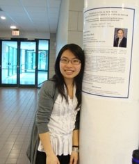 Vivian Yaci Yu, a junior biochemistry major and the inaugural Beckman Scholar