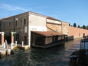 The convent of Santa Croce alla Giudecca, now a prison, has yielded some of the earliest architectural plans of the Venetian Renaissance.