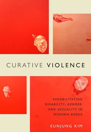 Kim's "Curative Violence" (Duke University Press) is among the social justice titles on display.
