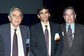 (L-R): Gabriel Dengo, Carlos Dengo, and John Prucha in the 1990s
