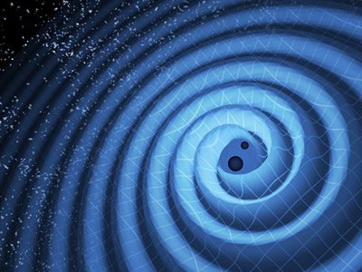 Riemannian geometry is critical to the study of gravitational waves, ripples in spacetime caused by the merger of two black holes. (Courtesy of T. Pyle/LIGO)