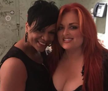 Backstage with Wynonna Judd at the 2017 GRAMMYs on the Hill Awards in Washington, D.C.