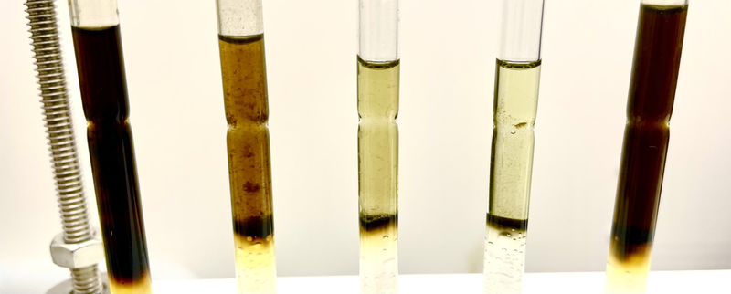 Separating a Sediment Core using chemicals