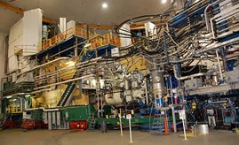 Much of Souder's electron-quark scattering work has taken place at Jefferson Lab in Virginia.
