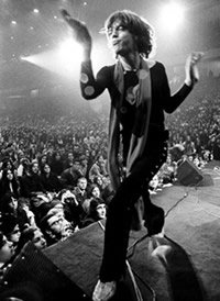 Mick Jagger in "Gimme Shelter" (Photo courtesy of Maysles Films Inc.)