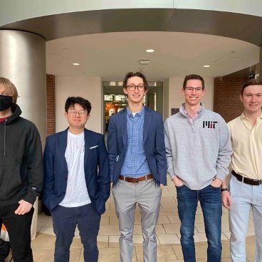 Undergraduate students presenting at the Undergraduate Research Festival included Jakub Kochanowski, Hong Boem Lee, Daniel Paradiso, Matt Cufari, and Nathan Magers, who presented in the morning session.