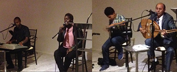 refugee artists performing music