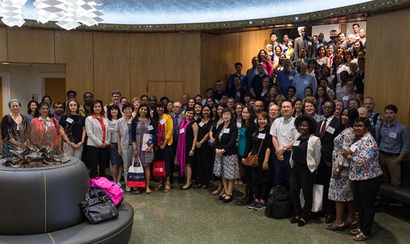 Syracuse's IAWE conference drew attendees from 35 countries spanning six continents. 